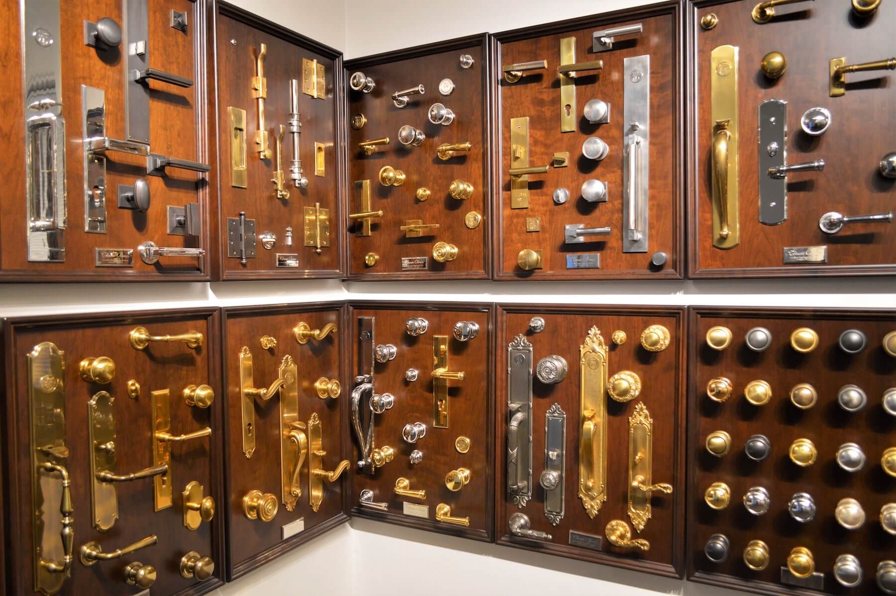 classic brass door knobs